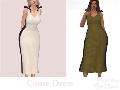 Dissia Conte Dress 47 Swatches Base Game