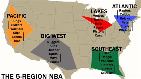 Largeur Spectacle Plan Nba Divisions Map Preuve Humain Électropositif