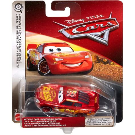 Disneypixar Cars Metallic Cars 3 Lightning Mcqueen Vehicle