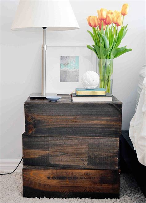 16 Creative Diy Nightstand Projects World Inside Pictures