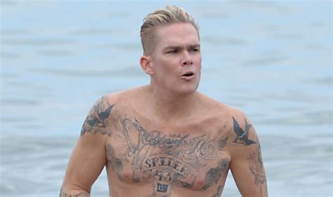 Mark McGrath Goes Shirtless At The Beach For His 50th Birthday Mark