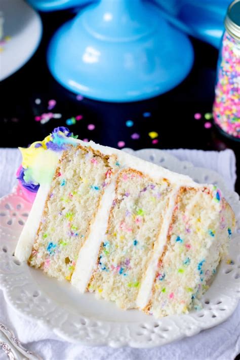 Funfetti Cake From Scratch And A Very Merry Unbirthday Sugar Spun Run