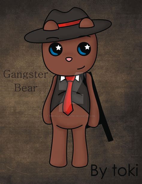 Gangster Bear By Pinkzilla Rockrbunny On Deviantart