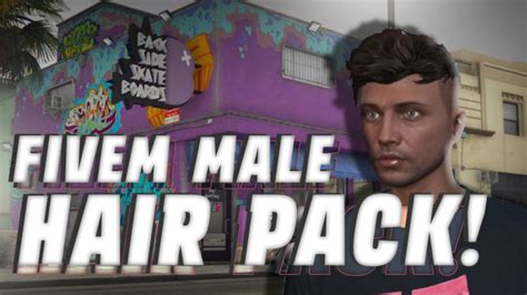 Give You Amazing Male Hair Pack Fivem By Lum1nn Fiverr
