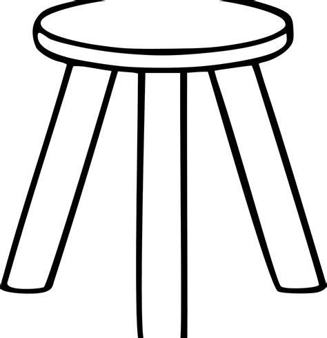 Create a comfortable exterior dining space with outdoor bar stools. Chair Clip Art Black And White Clipart Panda Free Clipart ...