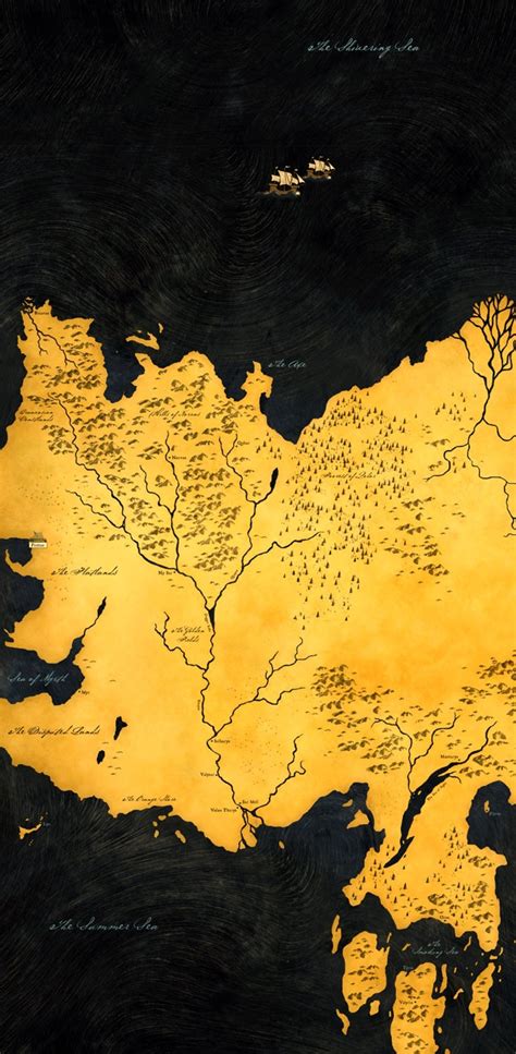 1176x2400 Resolution Game Of Thrones Map Hd Wallpaper 1176x2400