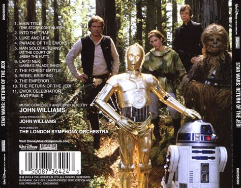 Soundtrack Covers Star Wars Episode 6 Return Of The Jedi Remastered
