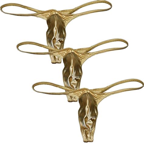 Jaxfstk Men Contoured Pouch Swim Bikini G Strings Lingerie Underwear