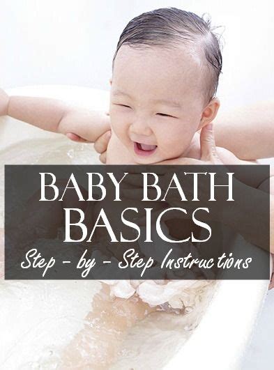 How To Bathe A Baby With Detailed Step By Step Instructions Baby