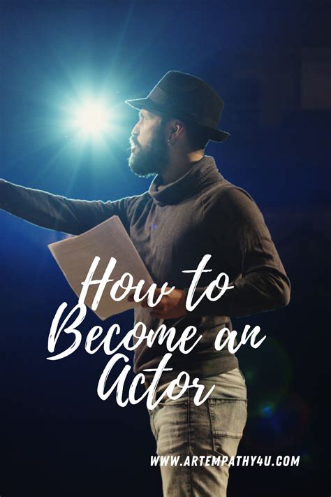 Send your head shot and showreel to agents and tell them where you're training. Do you really want to become an actor? in 2020 | Actors ...