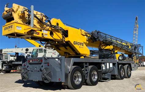 Grove Tms800e 80 Ton Telescopic Boom Hydraulic Truck Crane For Sale