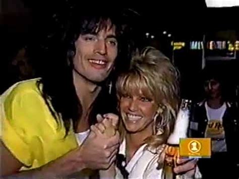1986 Tommy Lee Heather Locklear Getting Married Clip YouTube