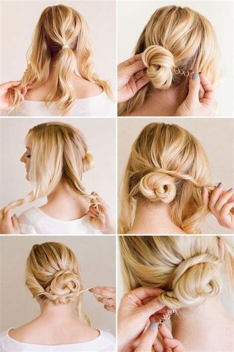 21 Ridiculously Easy Hairstyles You Can Do With Spin Pins Updo