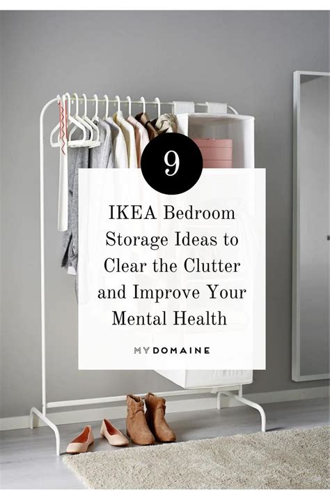 9 Ikea Bedroom Storage Ideas To Clear The Clutter Ikea Bedroom