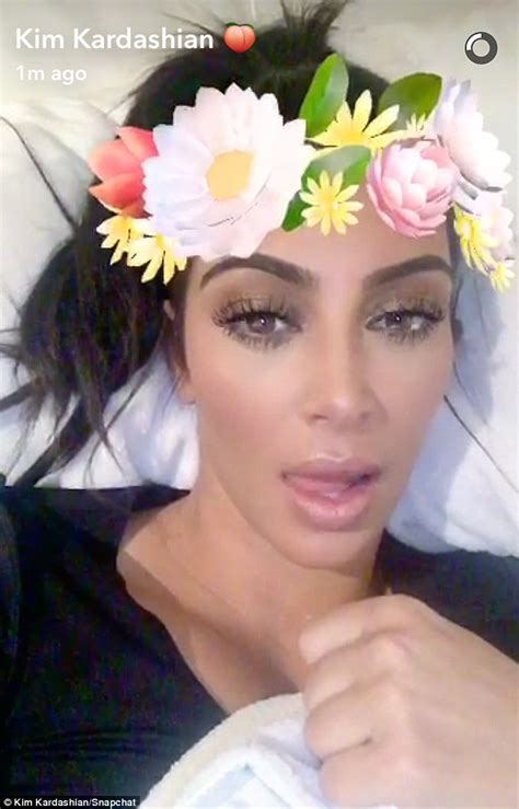 Kim Kardashian Offers Feedback For Snapchat Users As She Plays With