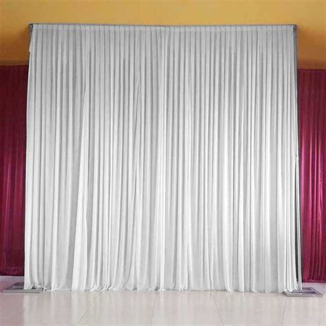 Luvodi Ice Silk Wedding Party Background Curtain And Reviews Wayfair Canada