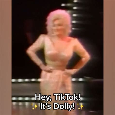 dolly parton announces tiktok arrival in the most dolly way possible good morning america