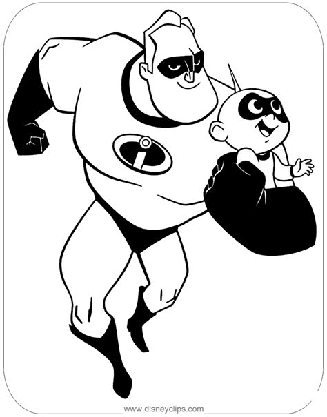 36 the incredibles pictures to print and color. Jack Jack Coloring Pages - Coloring Home