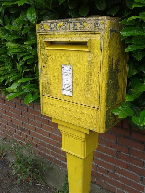 Briefkasten Gelb Post Kostenloses Foto Auf Pixabay