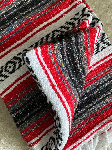 Blanket Native American Indian Design Style Twin Blankets Etsy