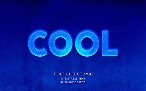 Free Psd Cool Text Effect Design