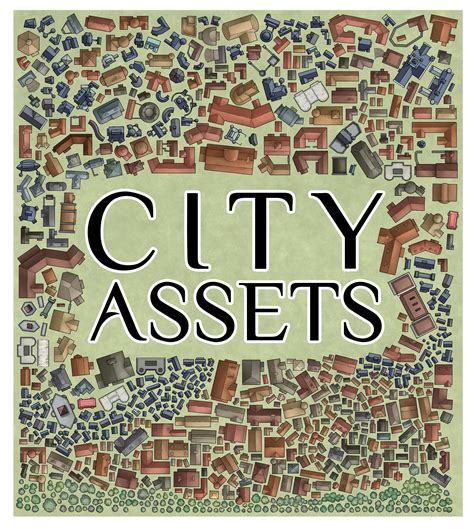Oc My First Pack Of City Assets 1300 Assets All Free For You To