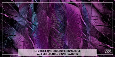 Histoire Et Signification De La Couleur Violette