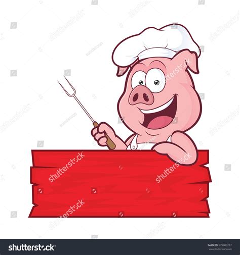 652 Bbq Pig Characters Images Stock Photos And Vectors Shutterstock