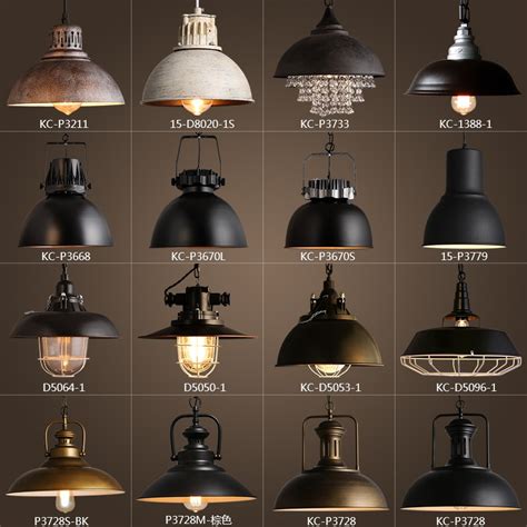 Vintage Industrial Metal Rustic Ceiling Pendant Lamp Modern Hanging
