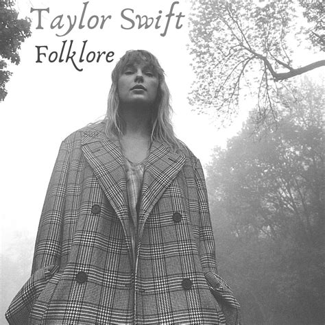 Taylor Swift Folklore Rfakealbumcovers