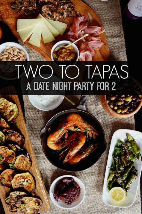 Turn heat to low, cover and cook until eggs are set, about 12 minutes. A Date Night Tapas Party | Tapas dinner, Romantic dinner ...