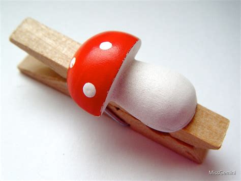 Mushroom Peg By Missgemini Redbubble