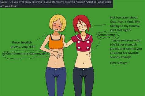 Qna Polyglottal Stomach By Hungrystomachsplus Stomach Girl Cartoon