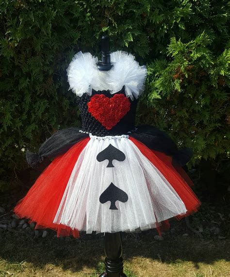 Alice In Wonderland Queen Of Hearts Costume Belle Halloween Costumes Tutu Costumes Halloween
