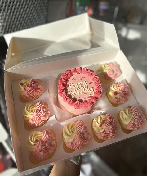 Bento Cake And Cupcakes Box Livscupcakes