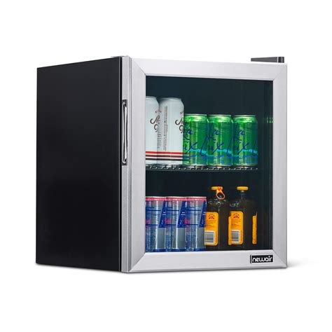 Buy Newair Mini Fridge Beverage Refrigerator And Cooler Free Standing Glass Door Refrigerator