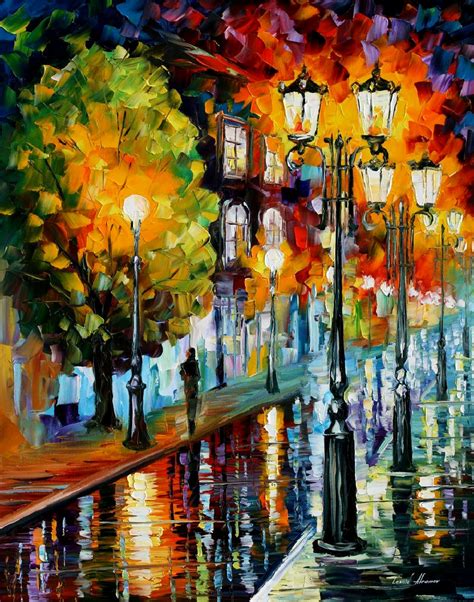 Modern Impressionism Palette Knife Oil Painting City088 City088 80
