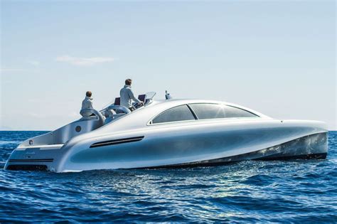 Mercedes Benz Dévoile Son Yacht De Luxe