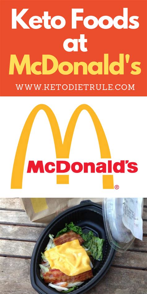 I picked a quarter pounder with cheese, without a bun. Keto McDonald's Fast Food Menu: 17 Best Low-Carb Options ...