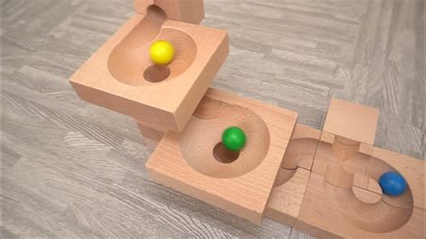 Wooden Marble Track Youtube