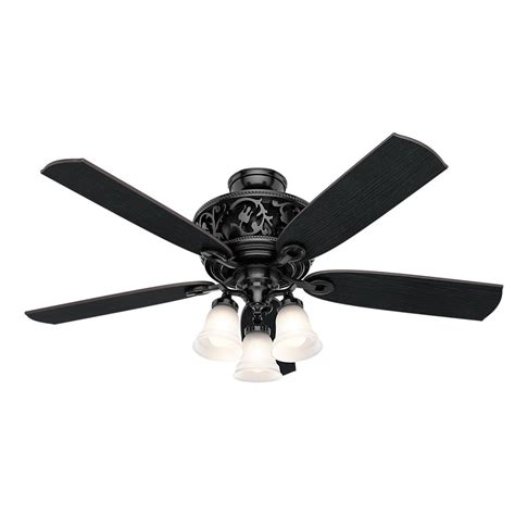 Enjoy free shipping & browse our great selection of renovation, ceiling fan blades cool down with a stylish ceiling fan for your home! 54 In Ceiling Fan Light Kit Remote LED Indoor White Glass ...