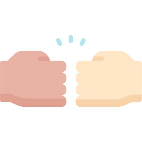 Fist Bump Special Flat Icon