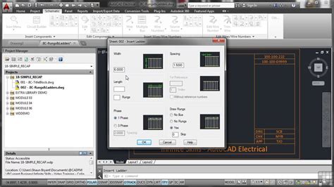 Autodesk Autocad Electrical 2014 Tutorial Rungs And Ladders Youtube