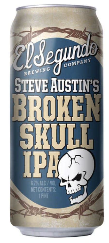 El Segundo Brewing Steve Austin S Broken Skull Ipa 4 Pack 16 Oz Can Yankee Spirits
