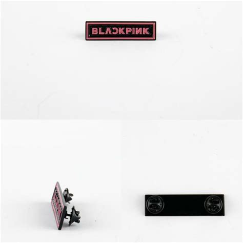 Kpop Blackpink Lightstick Style Cute Metal Badge Jennie Brooches Button Blink Ebay