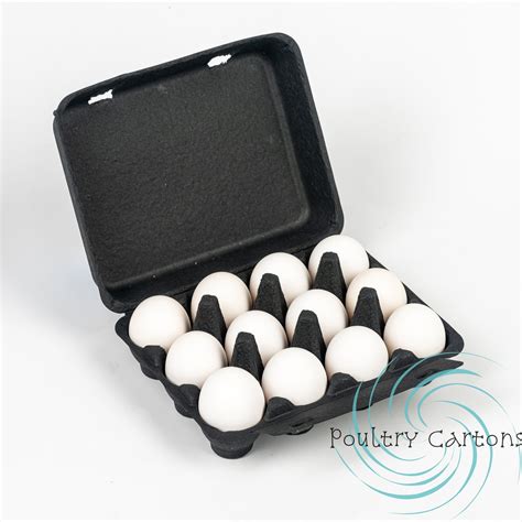 50 Black Paper Chicken Egg Cartons Etsy