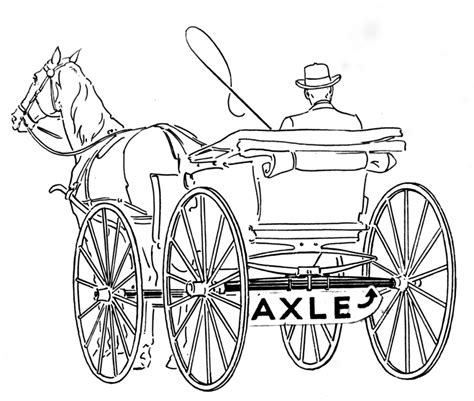 Horse Cart Drawing At Getdrawings Free Download
