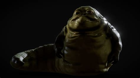 Jabba The Hutt Star Wars Buy Royalty Free 3d Model By Arangraphics