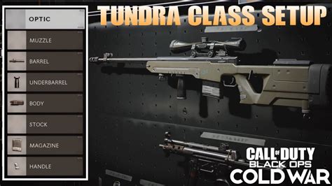 Call Of Duty Cold War Tundra Sniper Class Setup Alpha Youtube