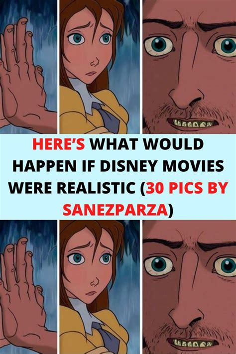 Heres What Would Happen If Disney Movies Were Realistic 30 Pics By